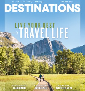 The Summer 2021 issue of Club Wyndham Destinations magazine