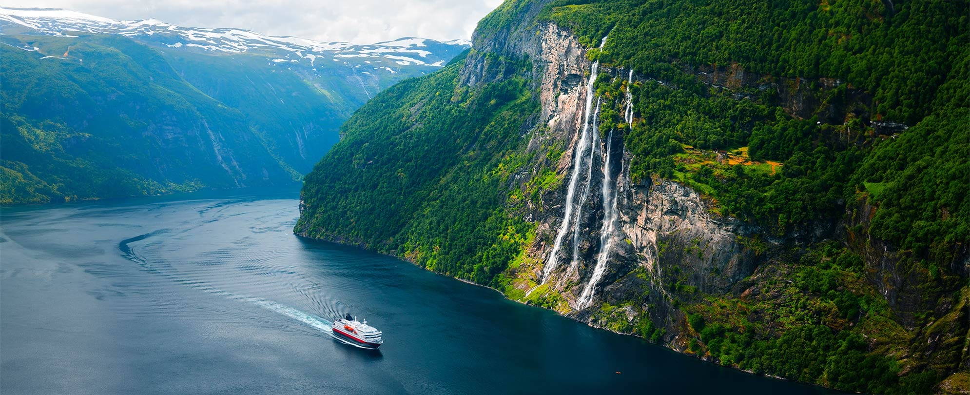 Breathtaking view of Sunnylvsfjorden fjord