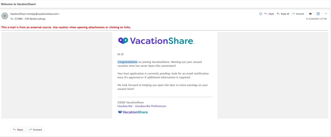 awaiting verification email