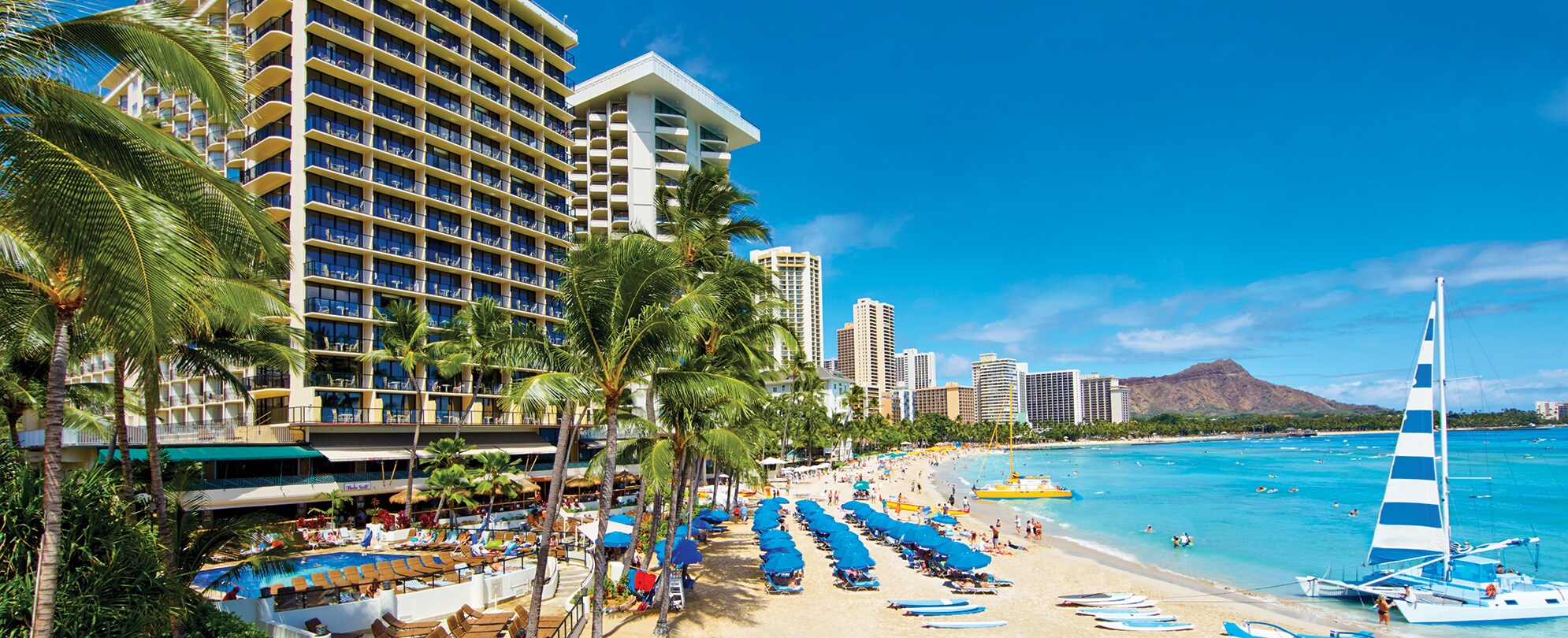 Waikiki Beach Hawaii Honolulu