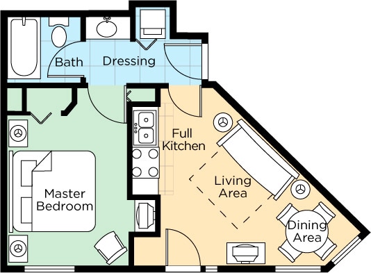 Wyndham Nashville 2 Bedroom Lockoff